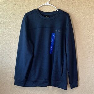 Spyder Active  Men's Navy Crewneck Sweatshirt
